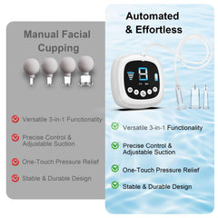 Alitake dual mode cupping tool shows long and short suction for customized sessions.
