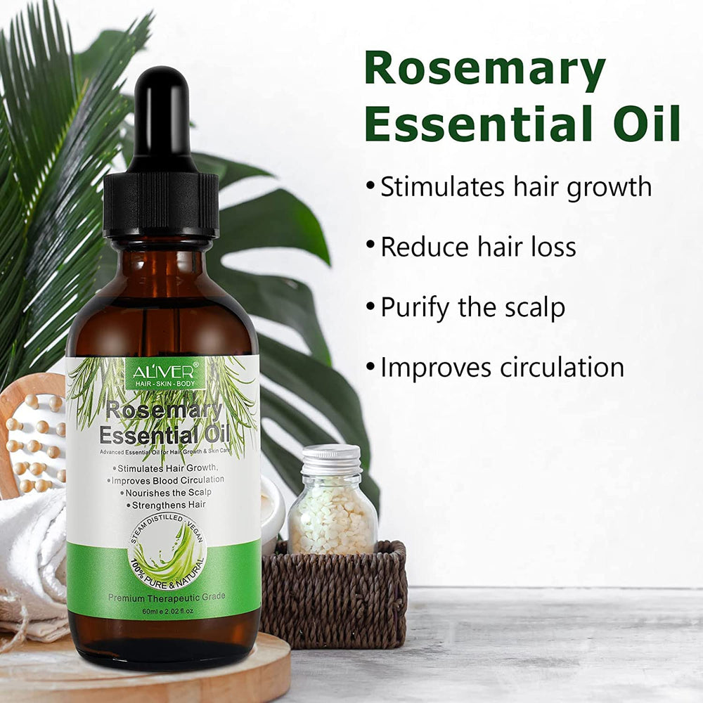 ALIVER Rosemary Oil daily skincare mix blends with carrier oils for healthy skin