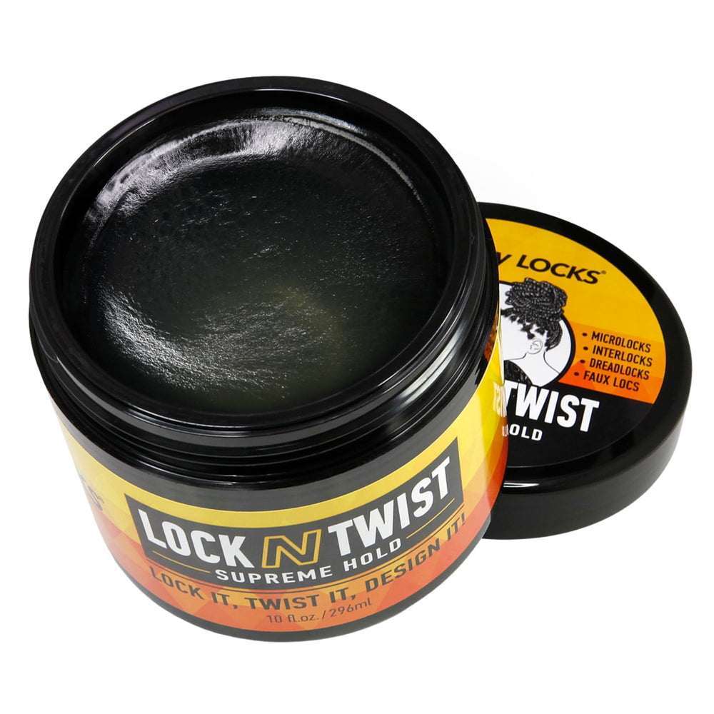 AllDay Locks Lock N Twist no-flake-formula highlights lightweight, residue-free performance.