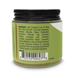 All Good Goop balm beeswax texture closeup shows a protective barrier.