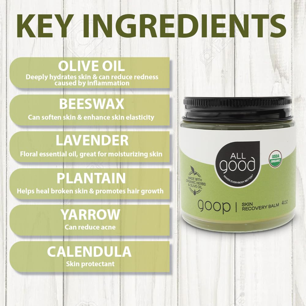 All Good Goop balm applied on hands before activity suggests chafing relief.