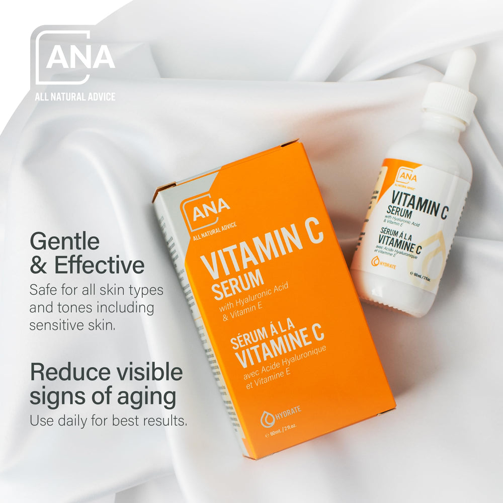 All Natural Advice Vitamin C serum spray offers quick, even application in busy mornings.
