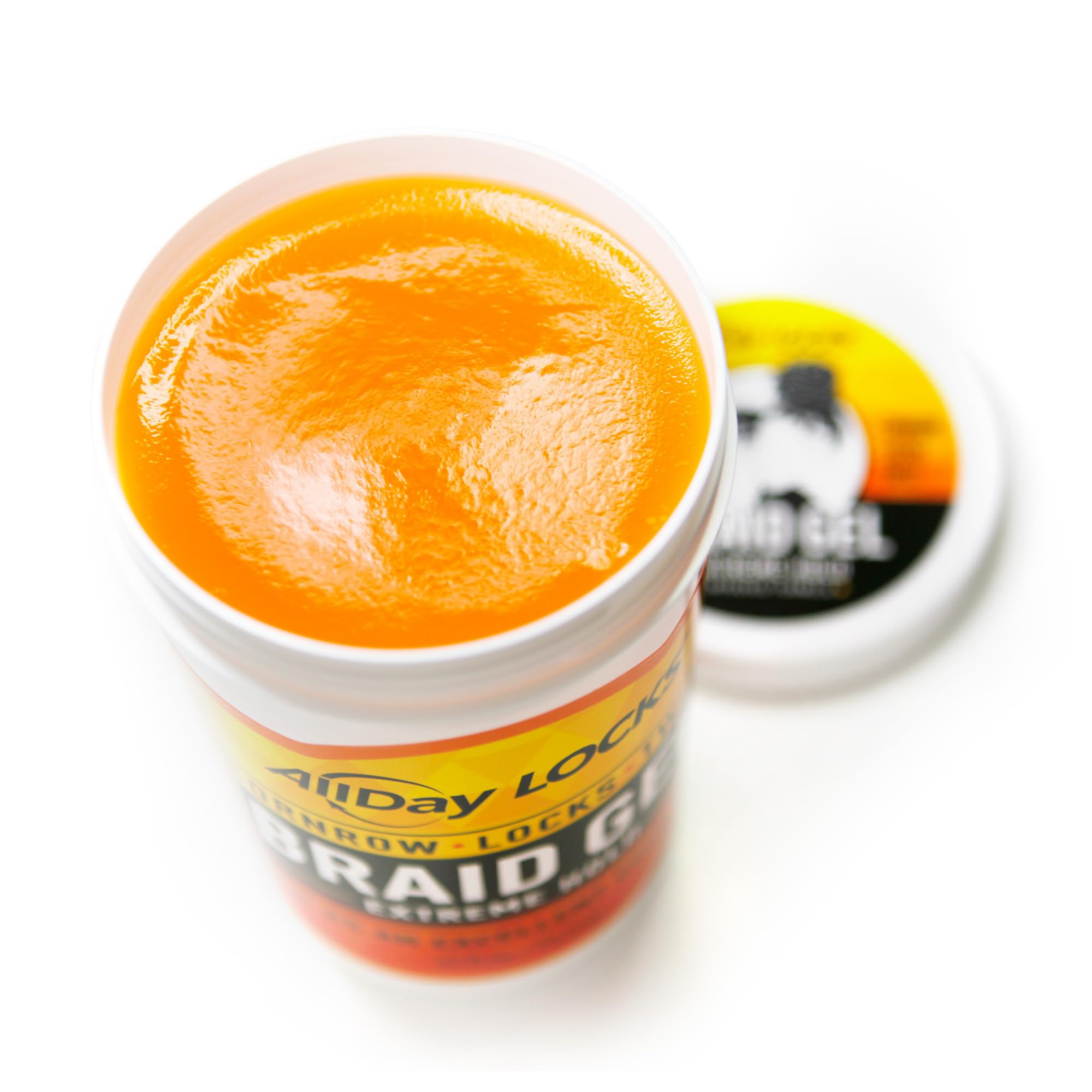 AllDay Locks Braid Gel shine and definition on hair highlights glossy finish for locs.