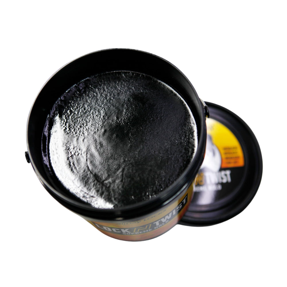 AllDay Locks Lock N Twist no build-up formula emphasized in clean re-twist use