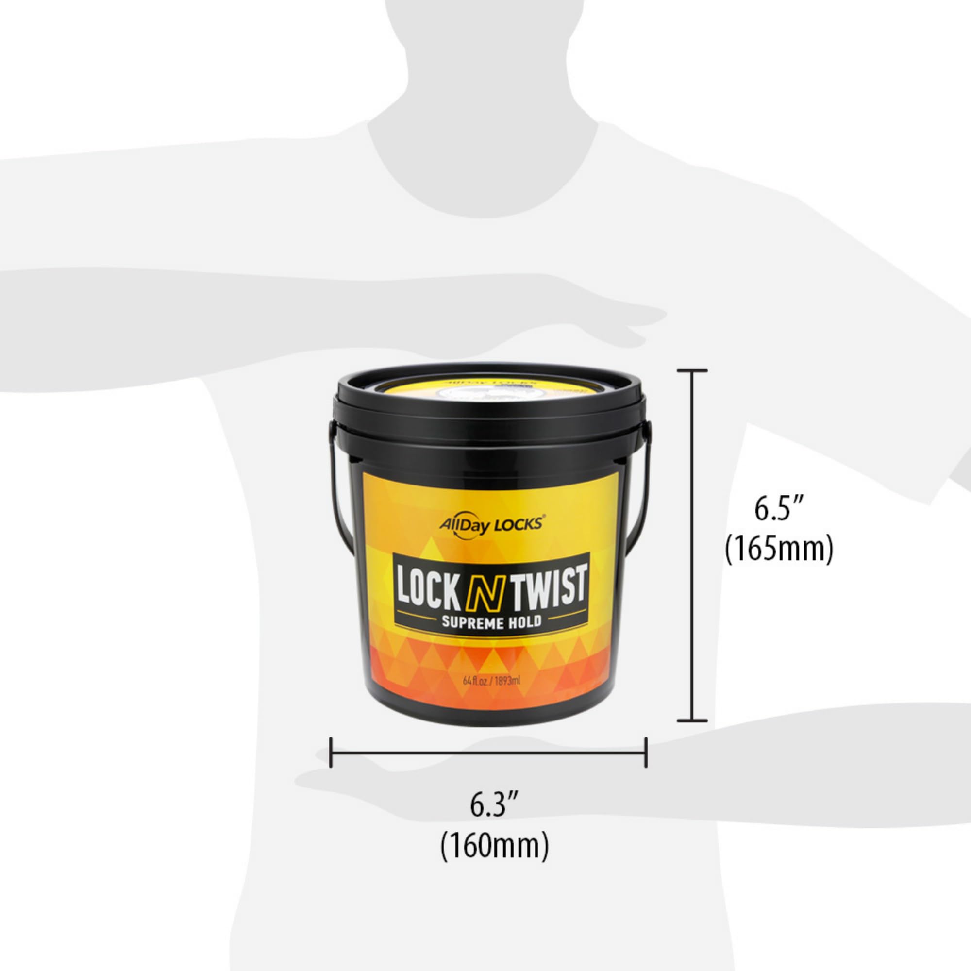 AllDay Locks Lock N Twist root application demonstrates even coverage for secure hold