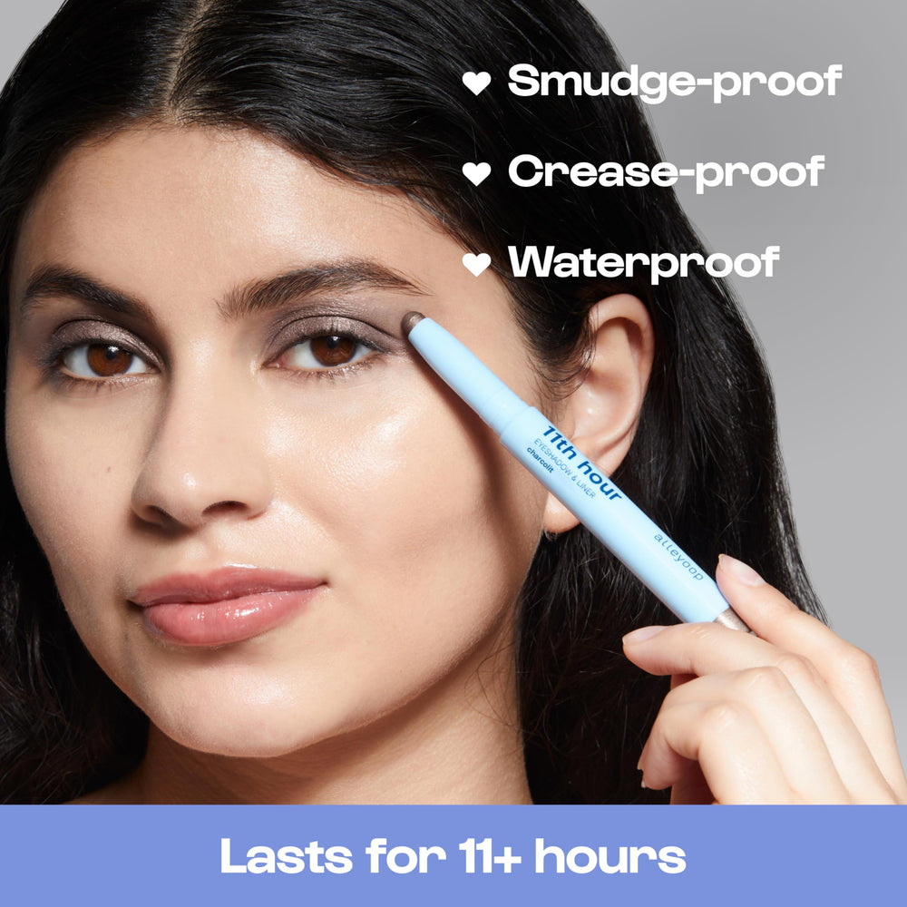ALLEYOOP 11th Hour Charcolit shimmer waterproof test confirms crease-proof wear