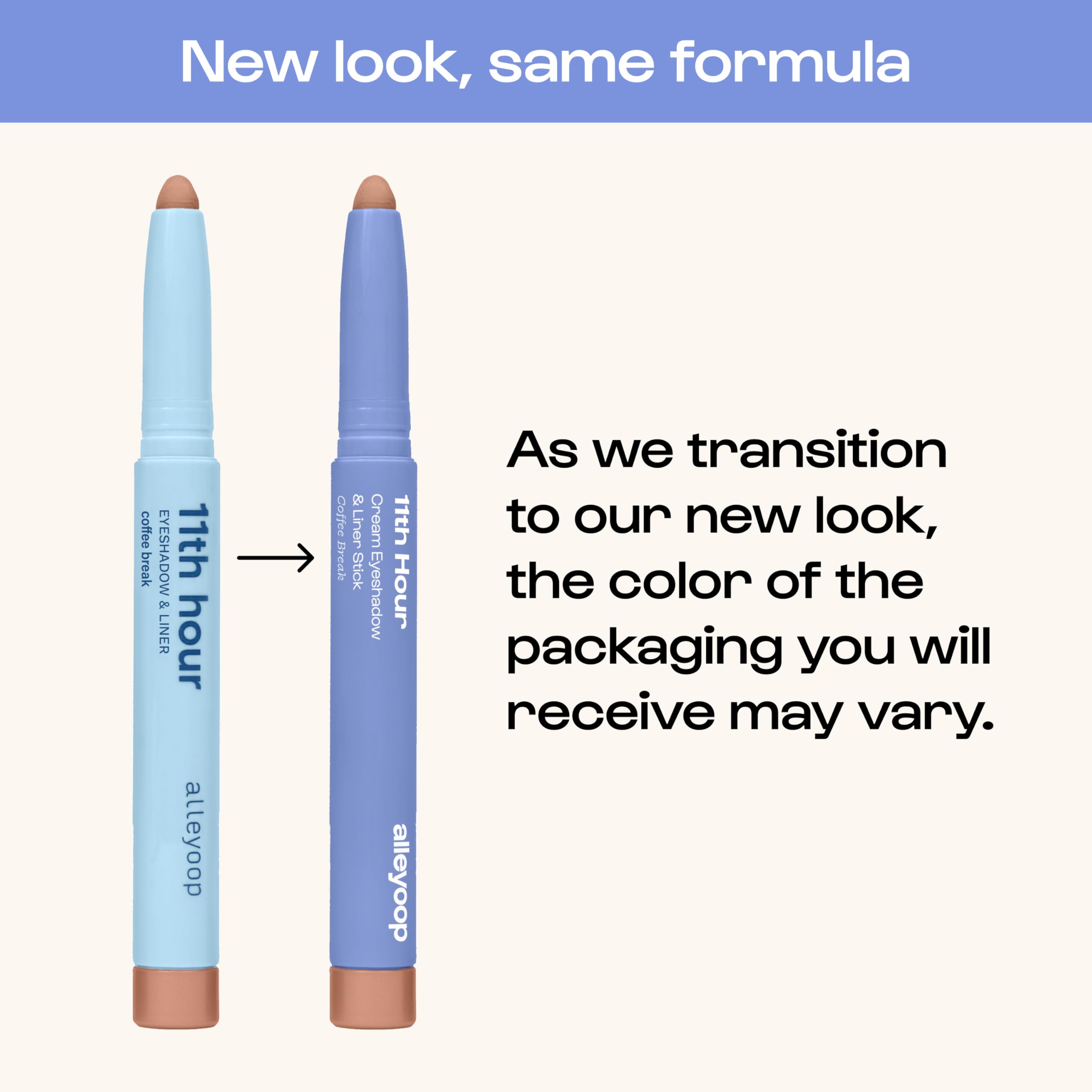 ALLEYOOP 11th Hour vegan, cruelty-free formulation visible on product