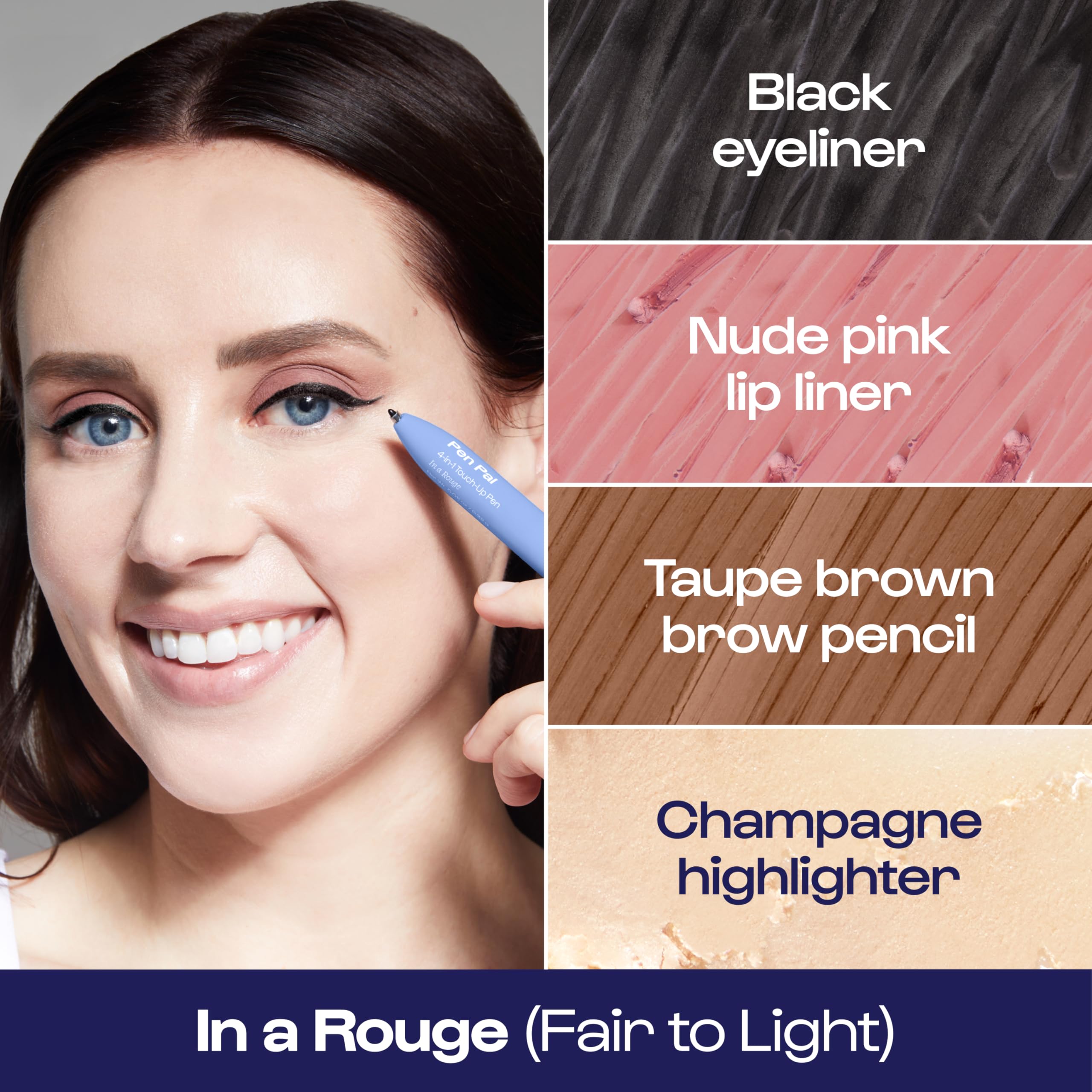 ALLEYOOP Pen Pal eyebrow pencil shapes brows quickly and cleanly