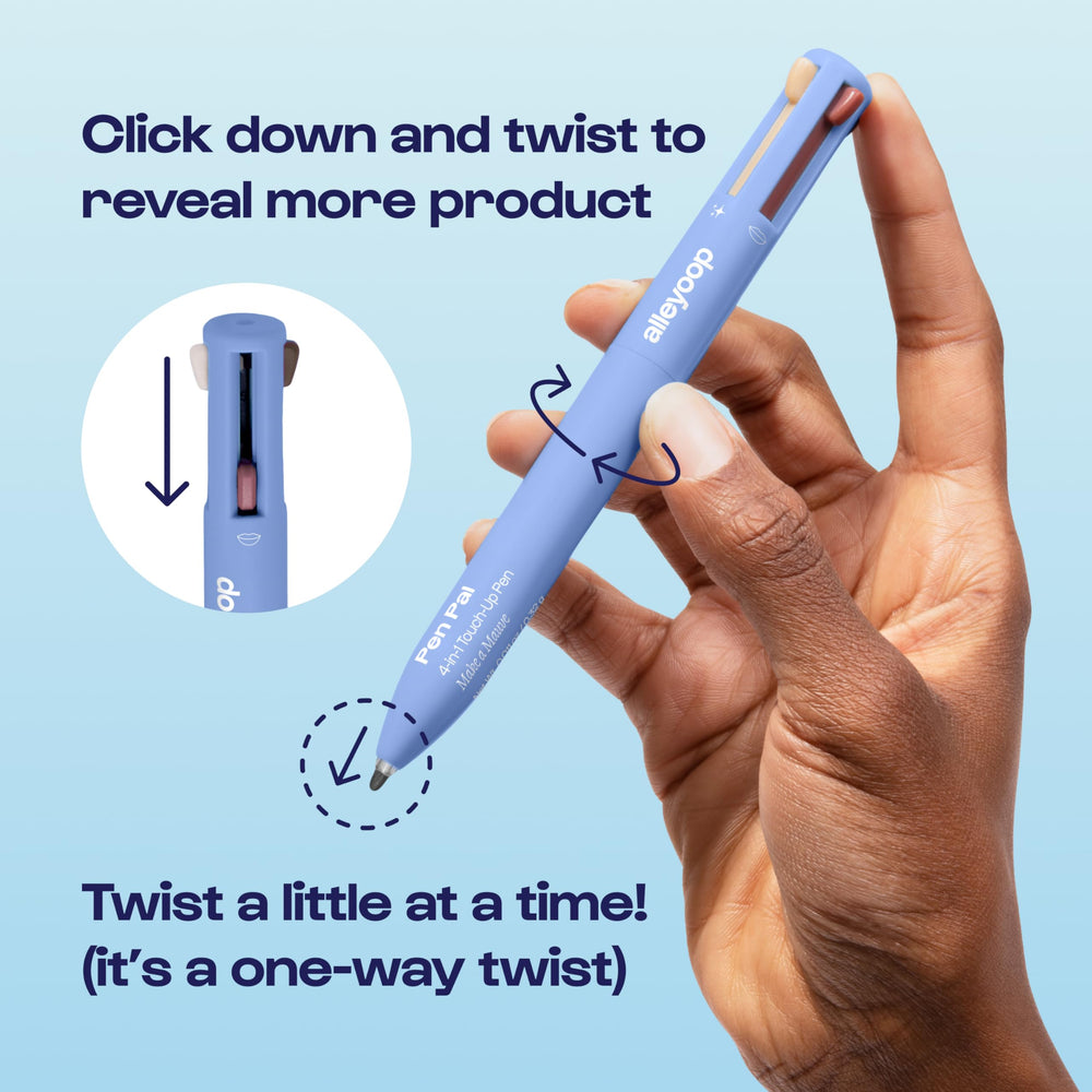 ALLEYOOP Pen Pal travel-size design fits purses and bags