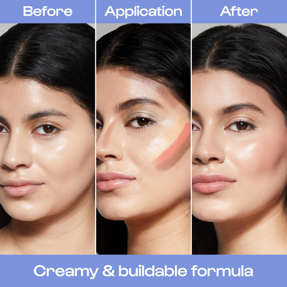 ALLEYOOP Stack The Odds cream highlighter glow for dewy finish.
