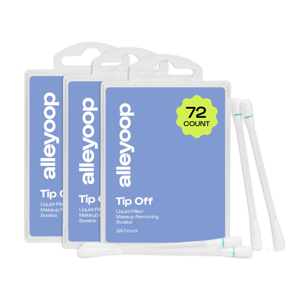 ALLEYOOP tip-off liquid-swabs compact for on-the-go makeup mistakes