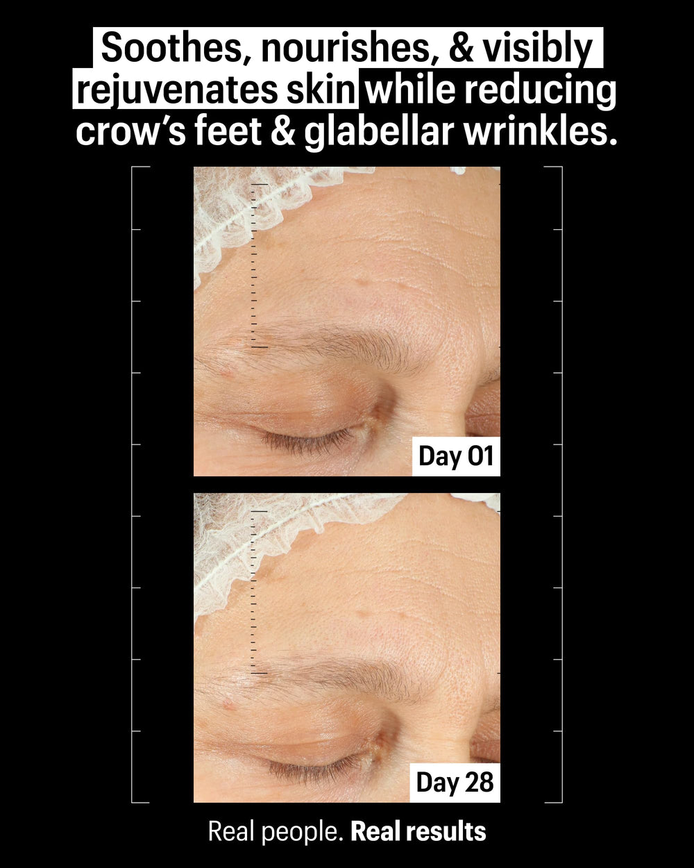 Allies of Skin serum texture swirl shows lightweight hydration and comfortable feel.