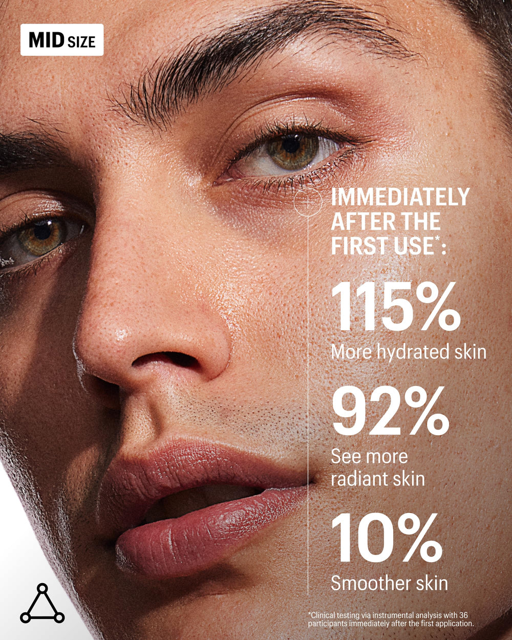 Allies of Skin peptides close-up shows firming peptide complex in action.