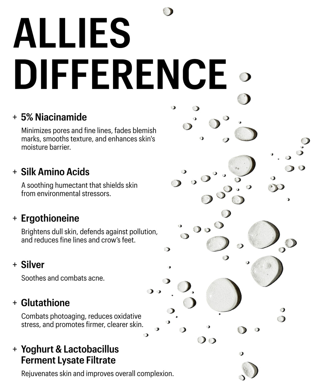 Allies of Skin Probiotic Face Mist Lactobacillus Ferment supports balanced skin flora