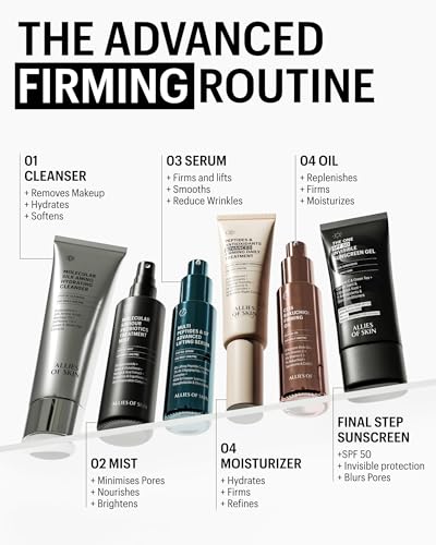 Allies of Skin serum on vanity hints at daily anti-aging routine