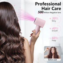 Alloom nozzle attachment helps precise drying and styling control.