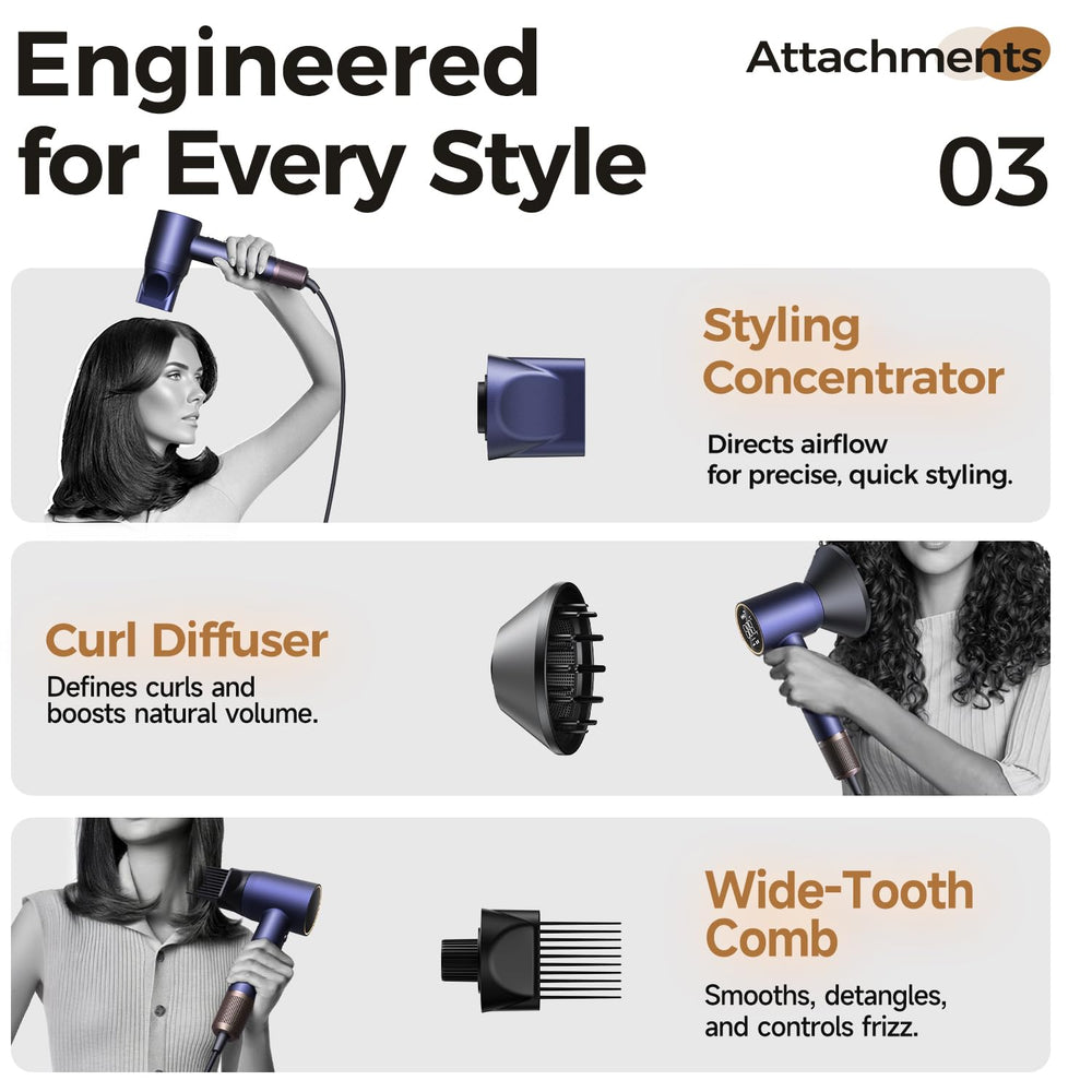 Alloom Pro whisper-quiet operation keeps home styling peaceful