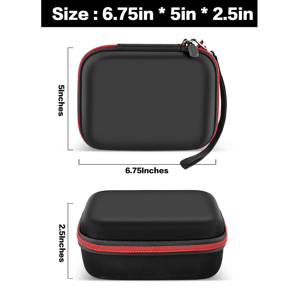 ALLPRIMO Wahl Peanut Case dimensions highlight compact travel-friendly size.