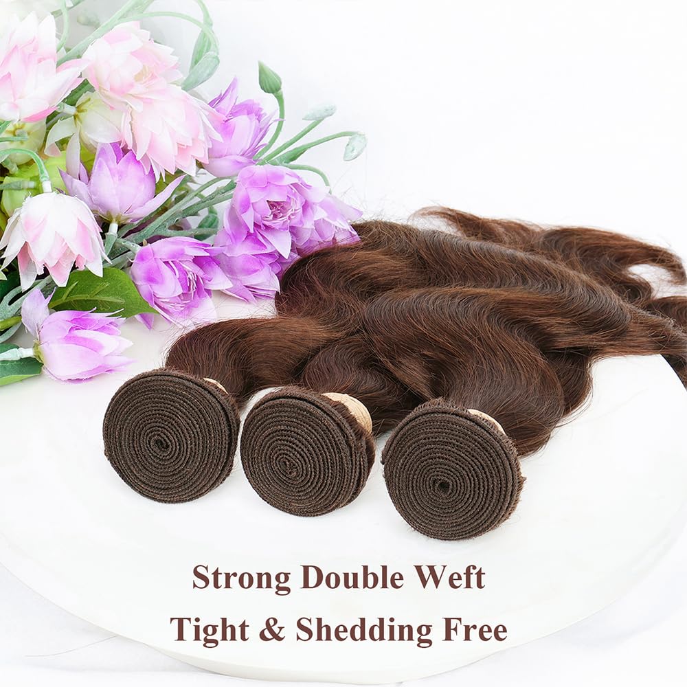 ALLRUN body wave close-up shows soft texture and natural curl pattern.