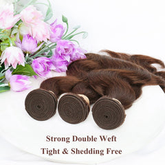 ALLRUN body wave close-up shows soft texture and natural curl pattern.