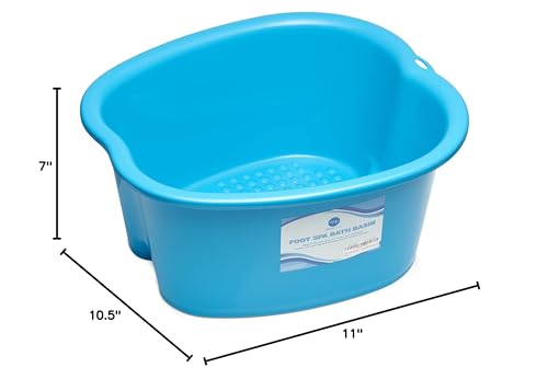 AllSett Health Foot Soaking Basin durable-walls design stays steady during hot-water sessions.