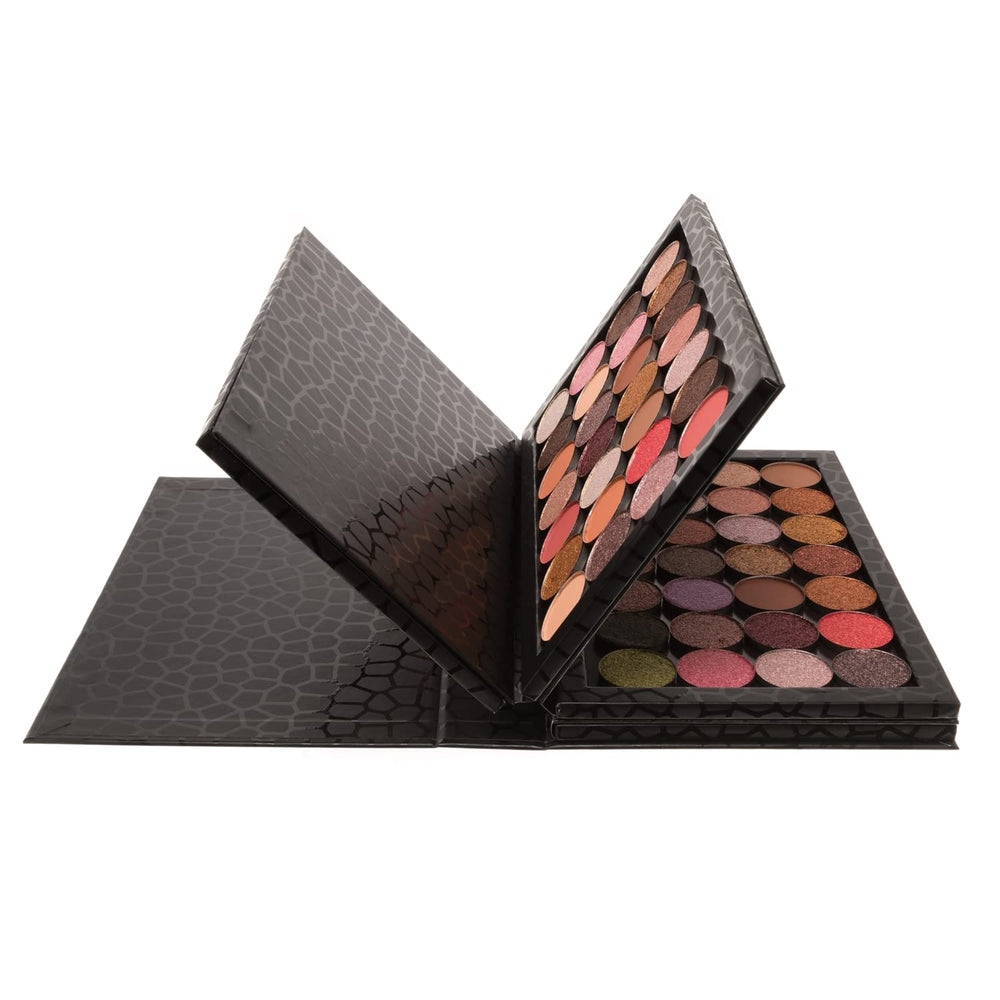Allwon four-layer palette side view shows compact travel-ready design
