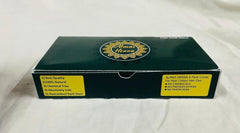 Almas henna cones triple-sifted paste provides smooth color coverage.
