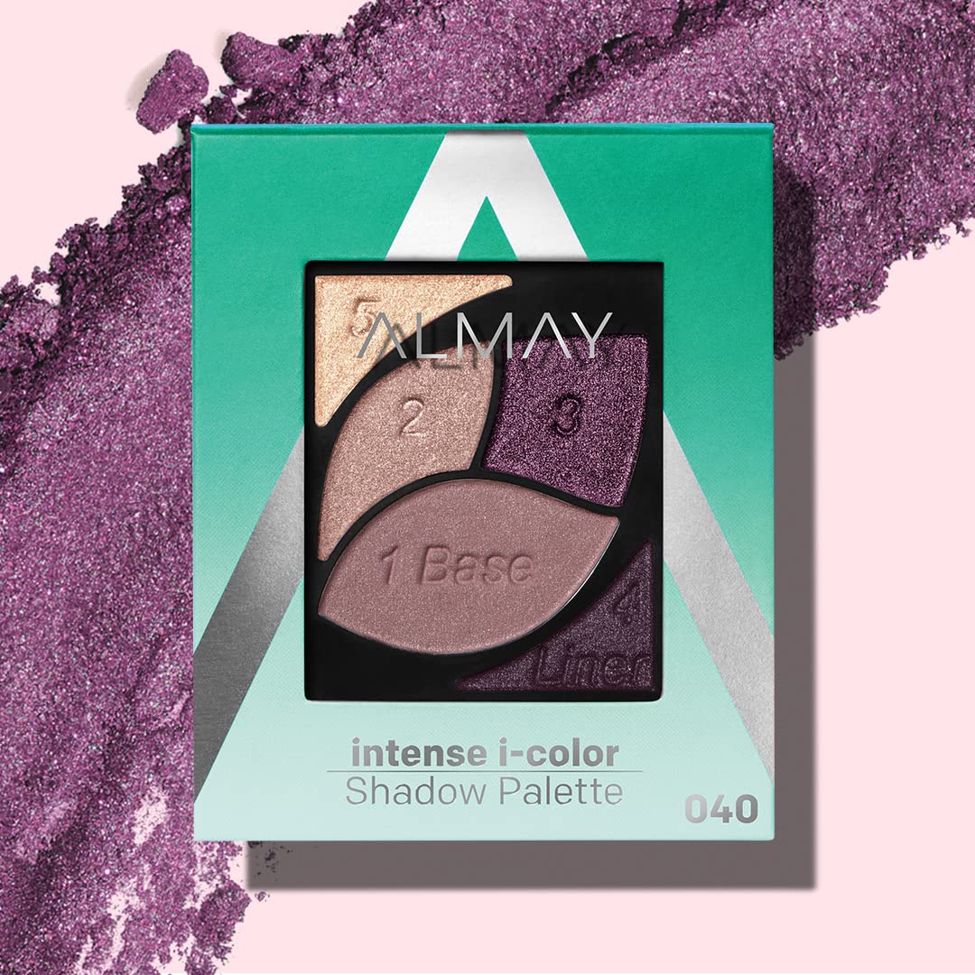 Almay Eyeshadow Palette clean, fragrance-free formula suits sensitive eyes