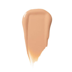 Almay foundation texture swirl showing buildable light-to-medium coverage