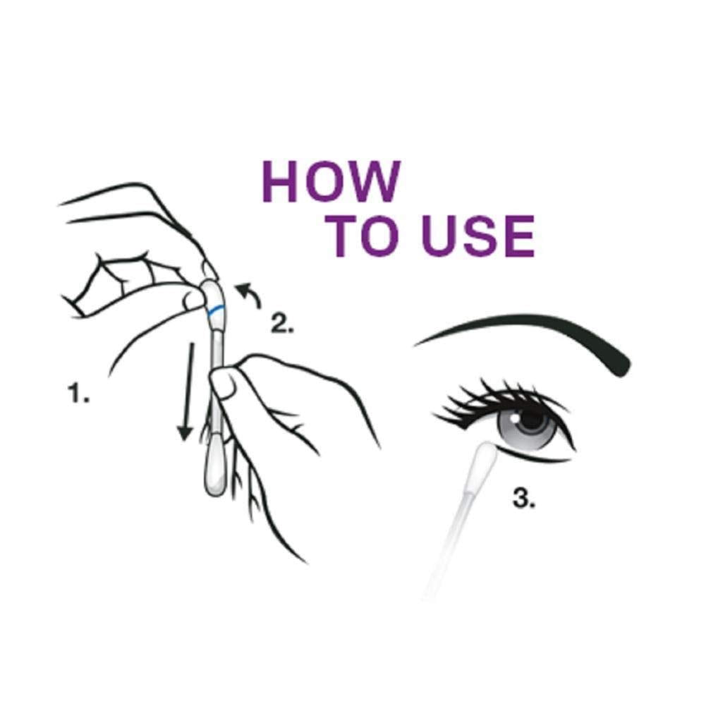 Almay ophthalmologist-tested symbol indicates safety around the eye area