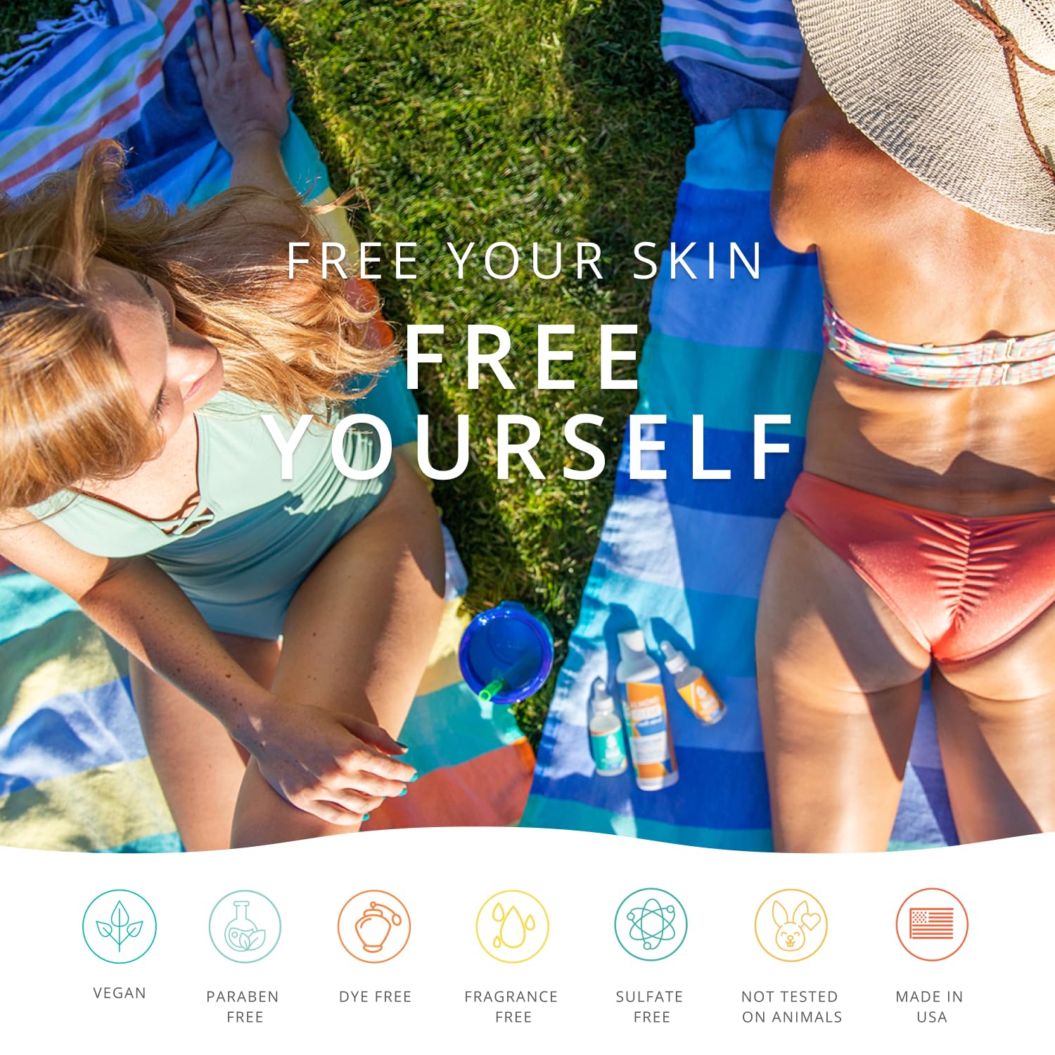 Almond Clear Face & Body Wash botanicals inside showcases natural extracts supporting calm skin
