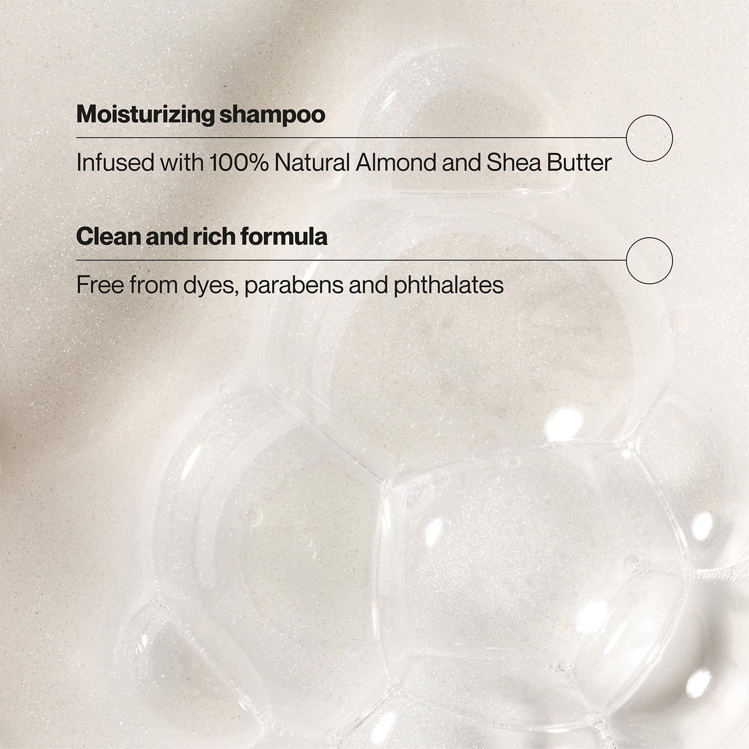 Almond oil drops close-up on Suave product suggesting natural nourishment