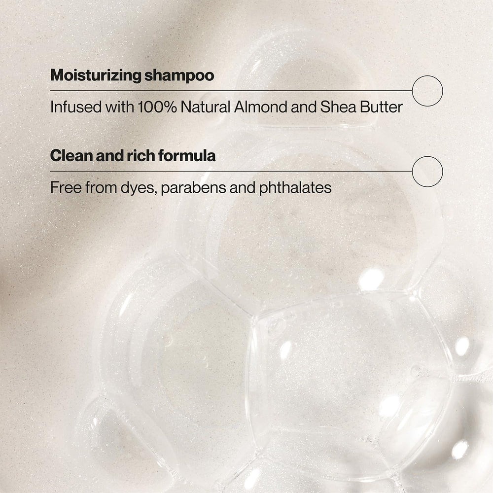 Almond oil drops close-up on Suave product suggesting natural nourishment