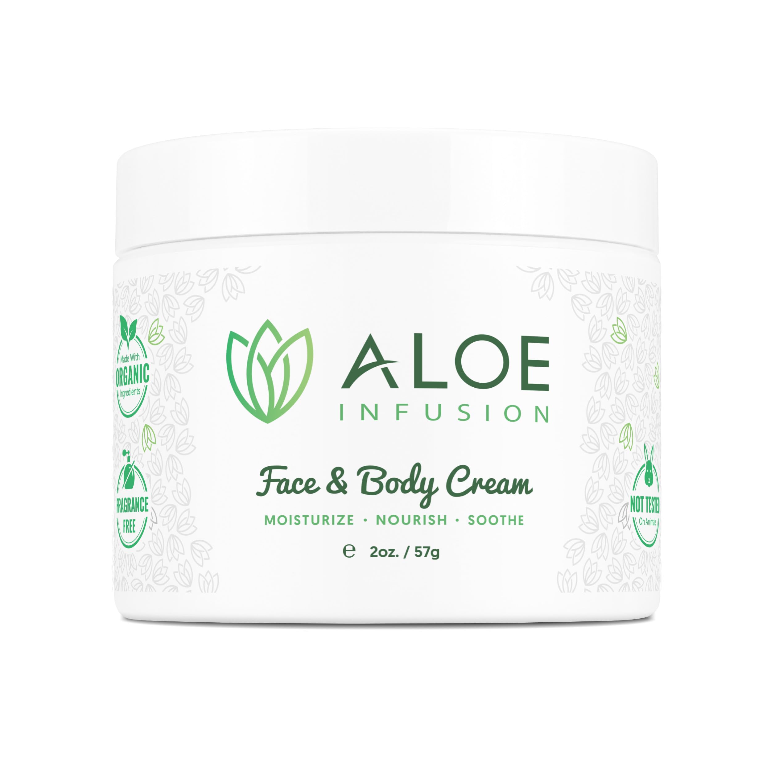Aloe Infusion bottle pour shows quick, mess-free moisturizing