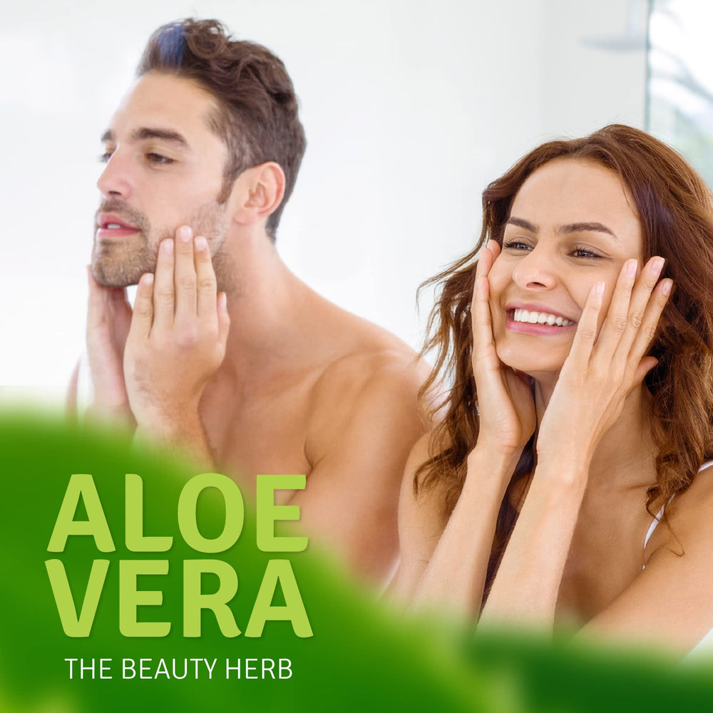 Aloe Life gel used on a burn or dry patch for conditioning