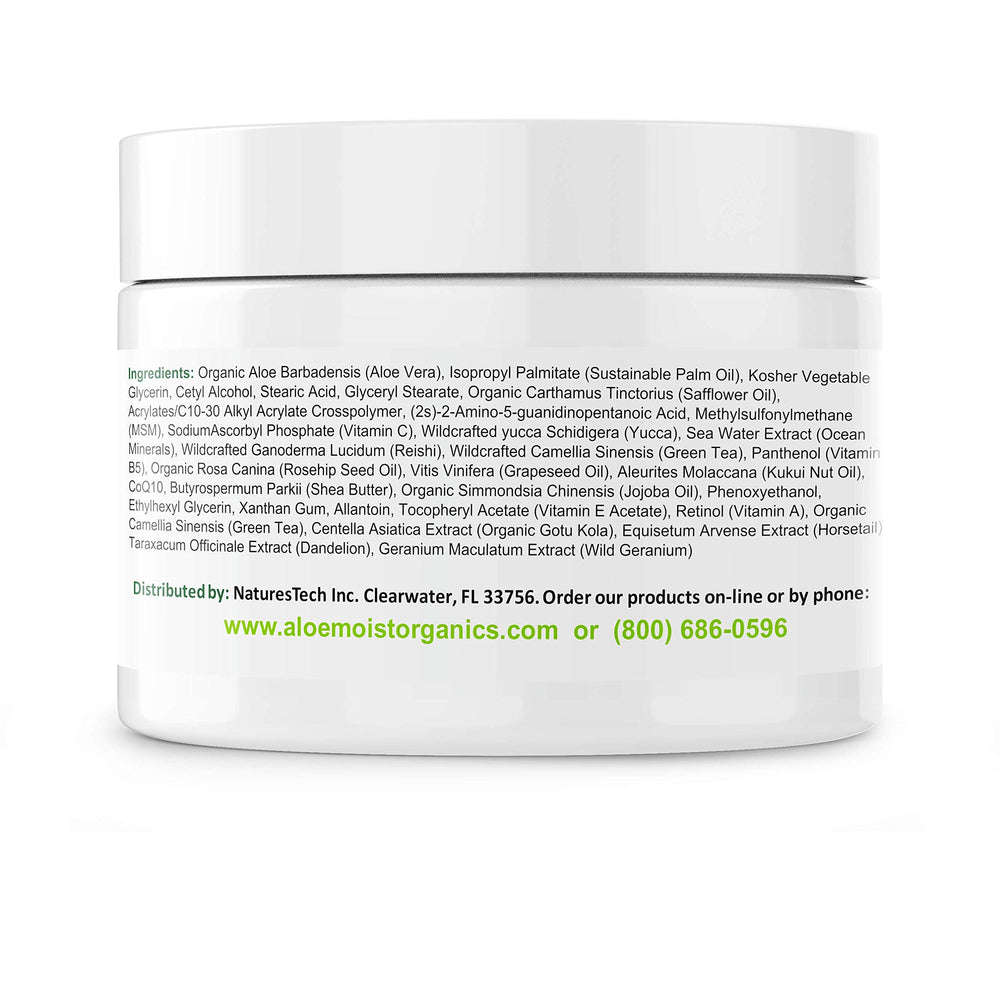 AloMoist non-comedogenic formula suitable for blemish-prone skin