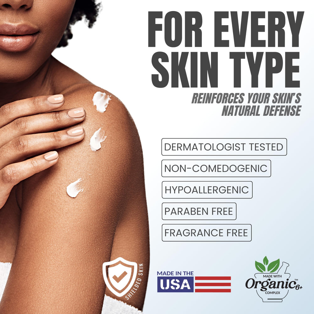 Alozera application scene demonstrates lightweight moisturizer smoothing dry areas