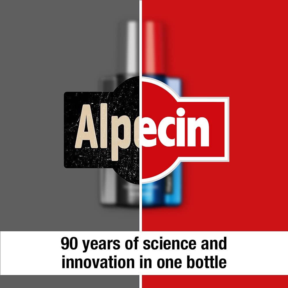 Alpecin After Shampoo daily-use scene shows routine
