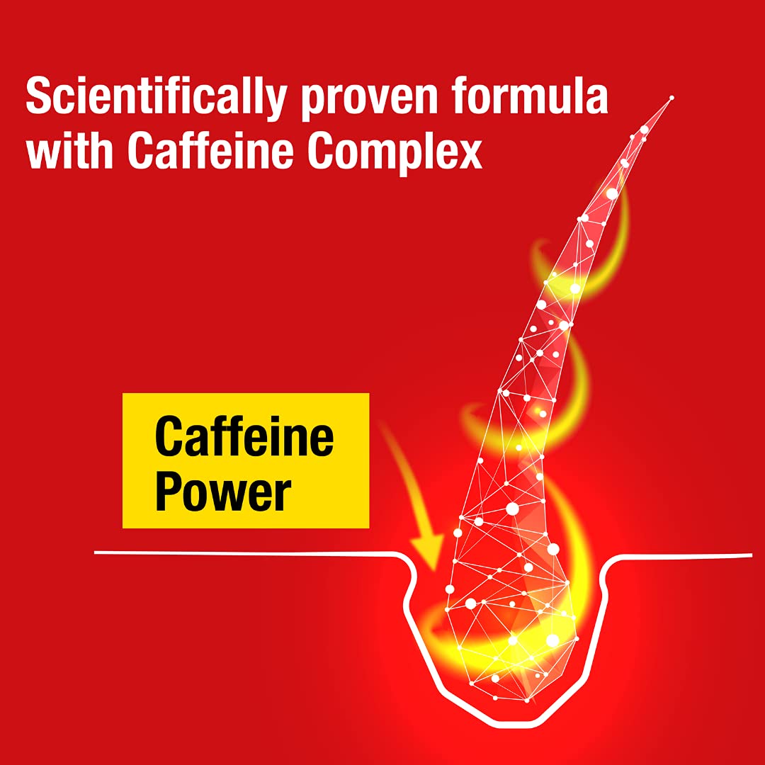 Alpecin After Shampoo caffeine liquid drops on hand demonstrating application