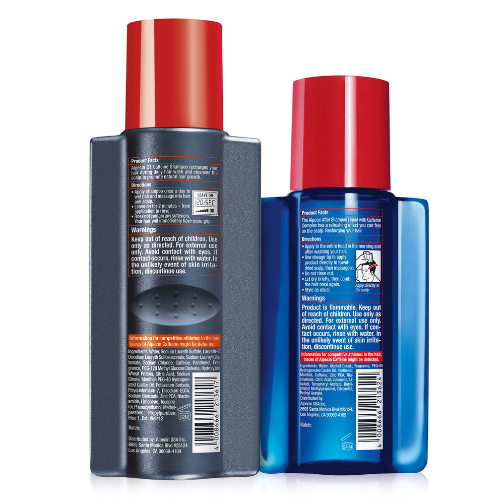 Alpecin Bundle packaging shot—two-step routine for growth-focused care.