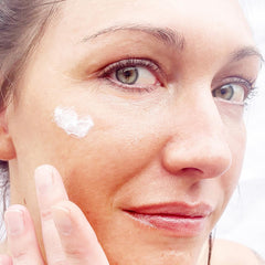 Alpha Skin Care Enhanced Wrinkle Repair Cream jar close-up reveals creamy, nourishing texture
