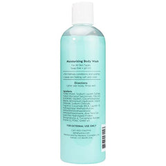 Alpha Skin Care moisturizing body wash lather-foam showcases rich lather and hydrating feel