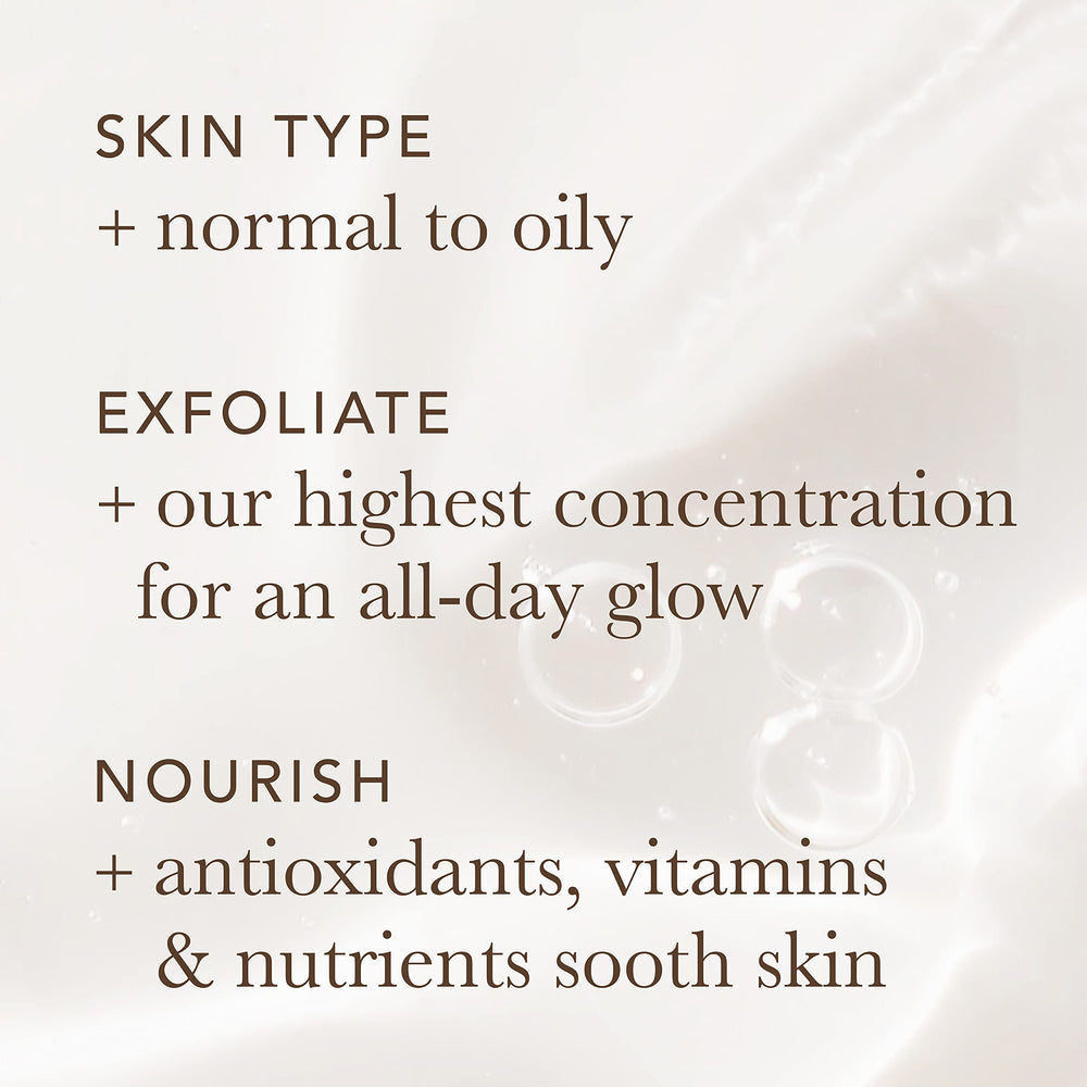 Alpha Skin Care Renewal Serum drop application demonstrating easy nightly routine.