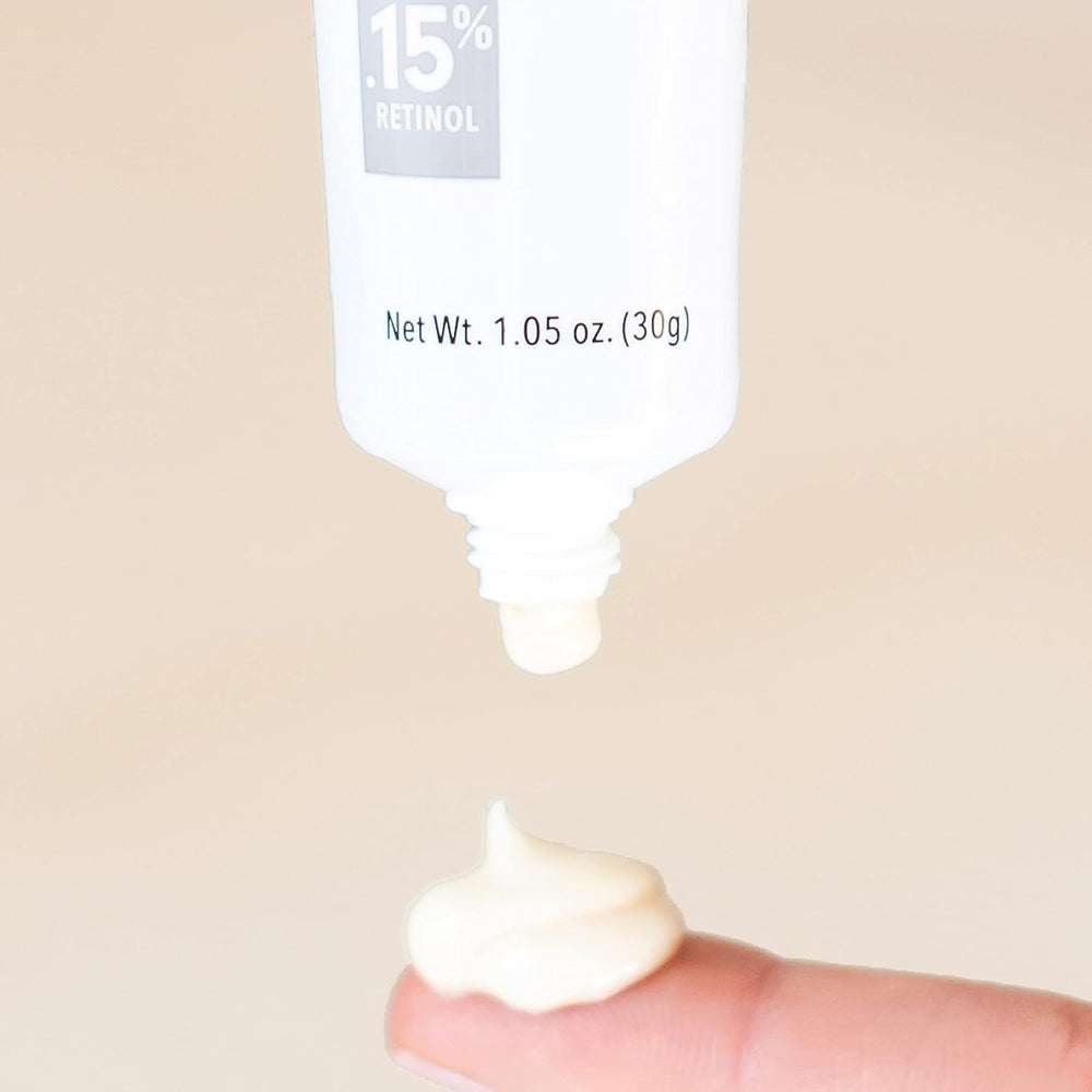 Alpha Skin Care retinol and vitamins close-up highlights nourishing, smoothing benefits