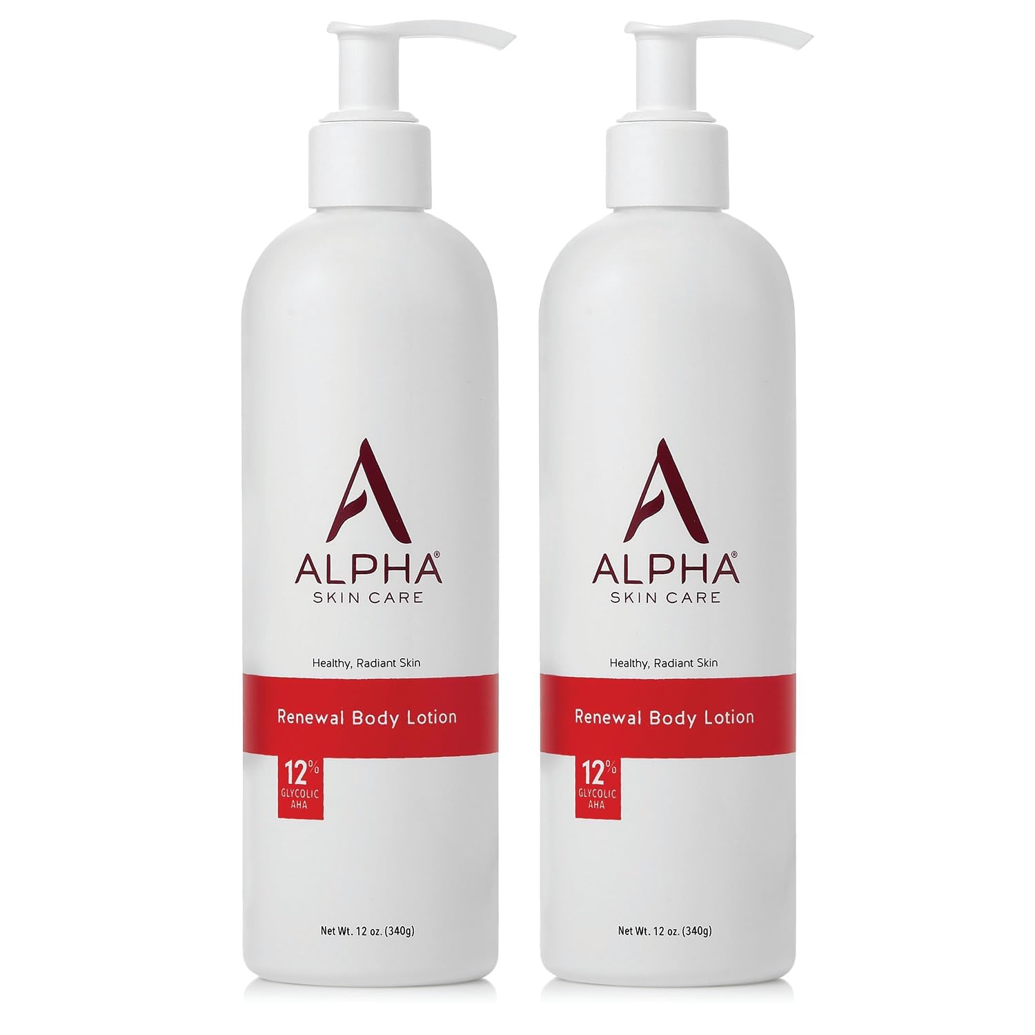Alpha Skin Care Revitalizing Body Lotion bottle closeup for daily hydration