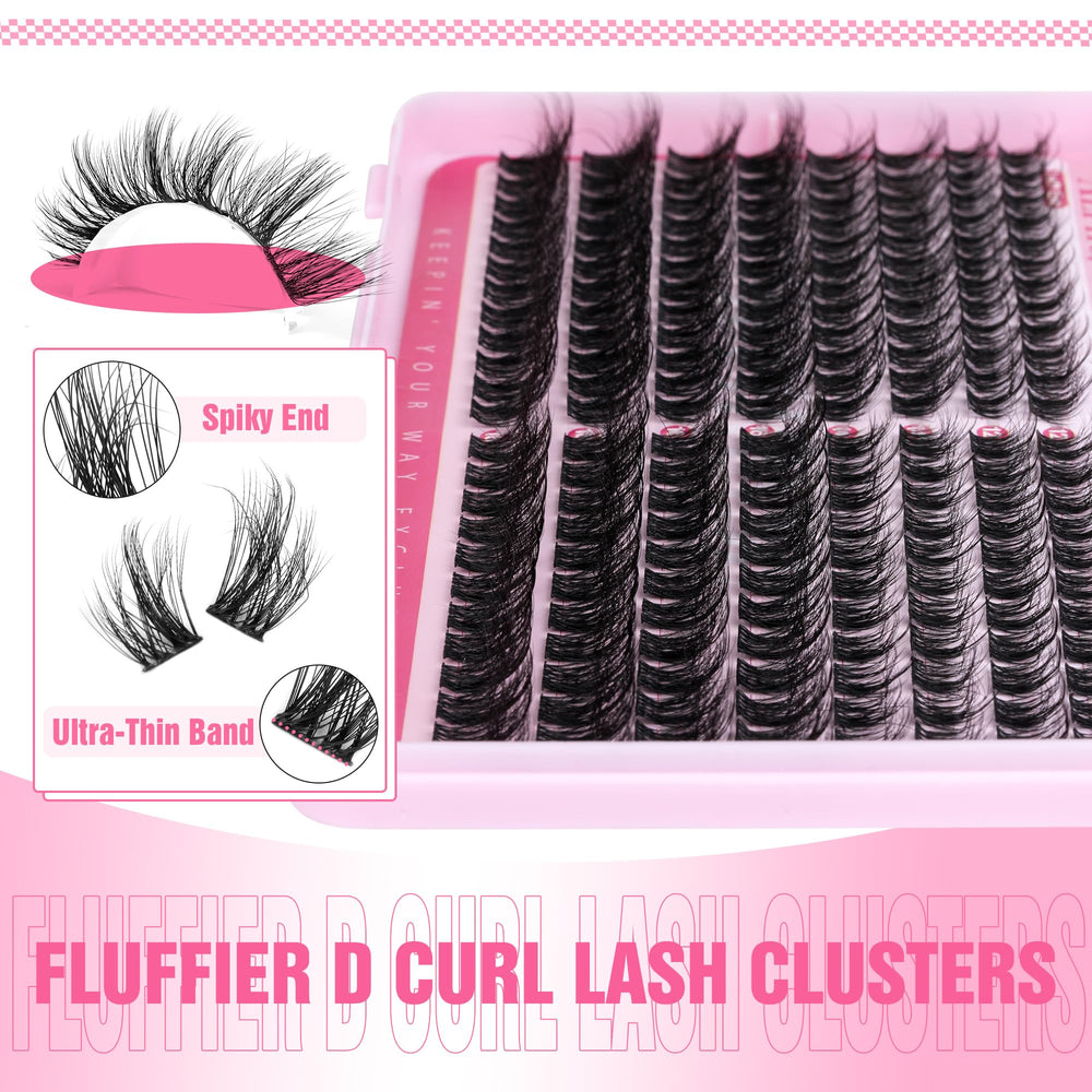 Alphonse 192-piece lash set enables beginners to experiment safely.