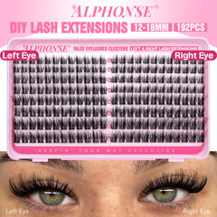 Alphonse wispy lash end with a thin band provides light comfort and natural volume.