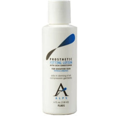 ALPS Fitting Lotion 4oz bottle, smooths dry skin before donning compression hosiery