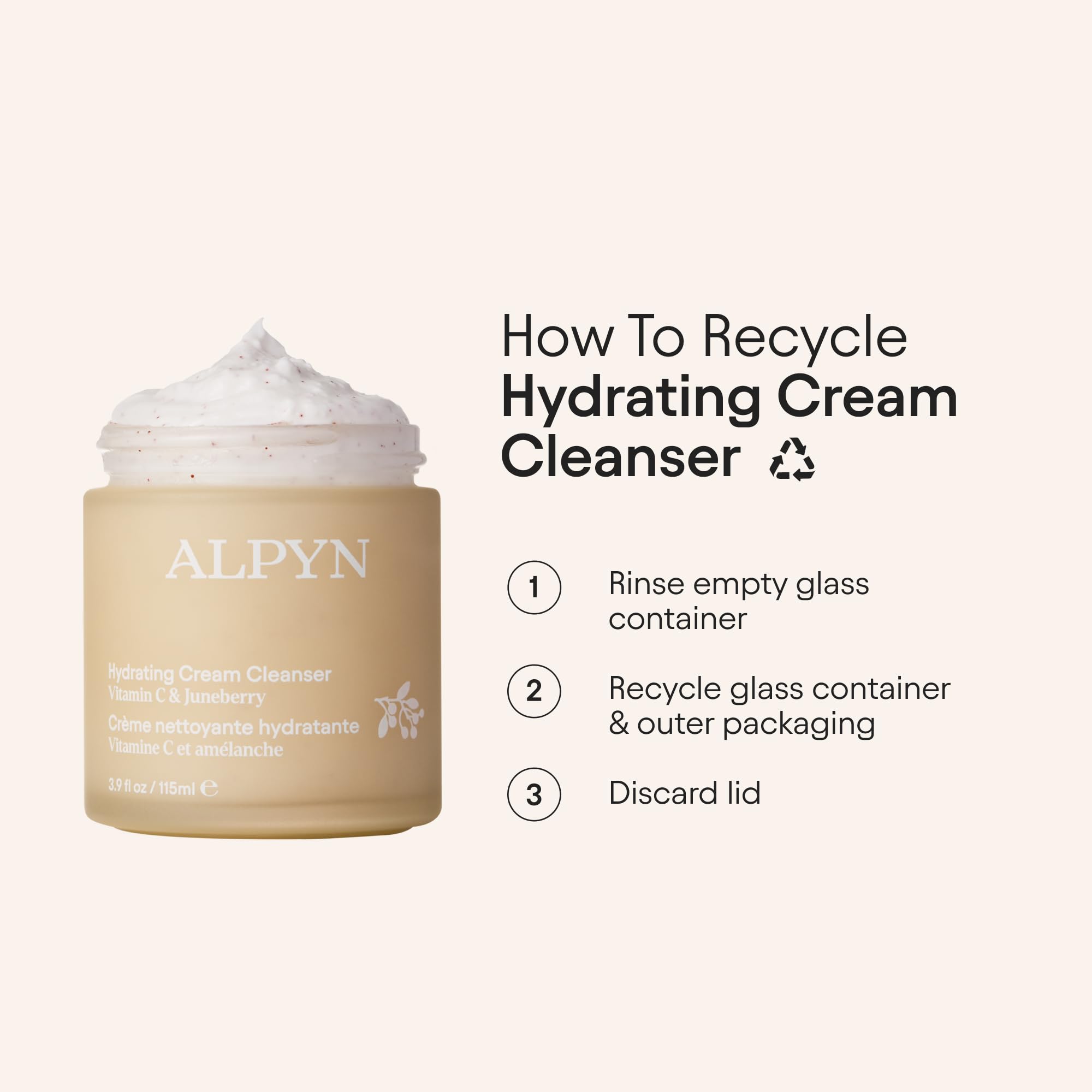 Alpyn Hydrating Cold Cream Cleanser supports high-altitude botanicals building skin resilience.