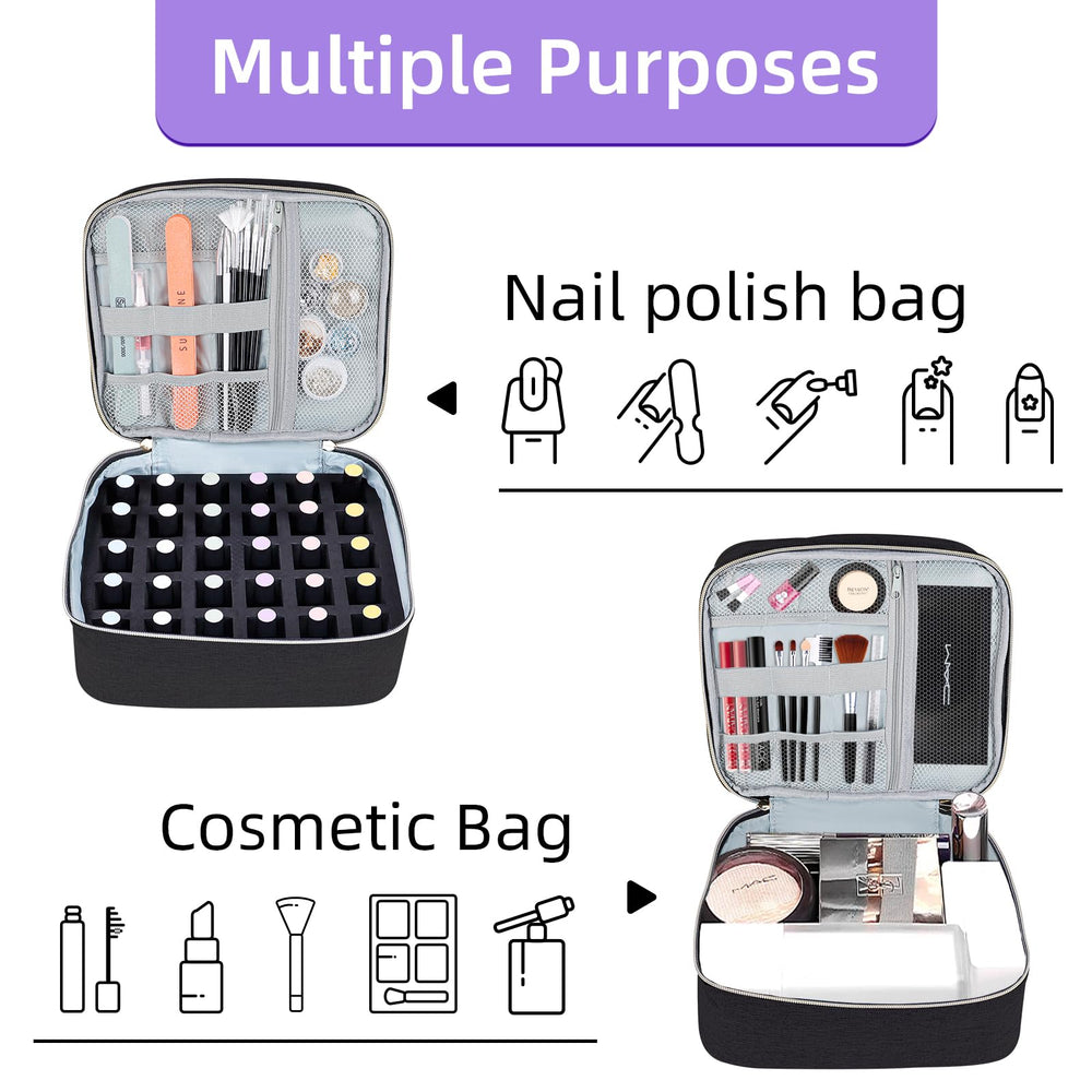 ALSLEA Nail Polish Organizer makes a thoughtful travel-friendly gift.